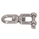 thumbnail image 4 of Grillete de doble mordaza profesional de acero inoxidable 304 resistente, dispositivo de grillete rodante para cuerda de escalada de columpio de 12 mm/0,47 pulgadas, 4 of 14