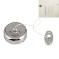 thumbnail image 4 of 2.8 Meter Retractable Nylon Wire Laundry String Adjustable Round Rope Stainless Steel Base without Pulley for Hotel Bathroom, 4 of 7