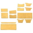 thumbnail image 5 of KAKOWELY 1 Set Leather Patterns Templates Wallet Production Template Wallet Pattern Stencils,9.25X"X3.7"X0.12", 5 of 5