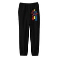 thumbnail image 4 of Superman Flying Superhero Youth Boy's Black Jogger Pants-Large, 4 of 7