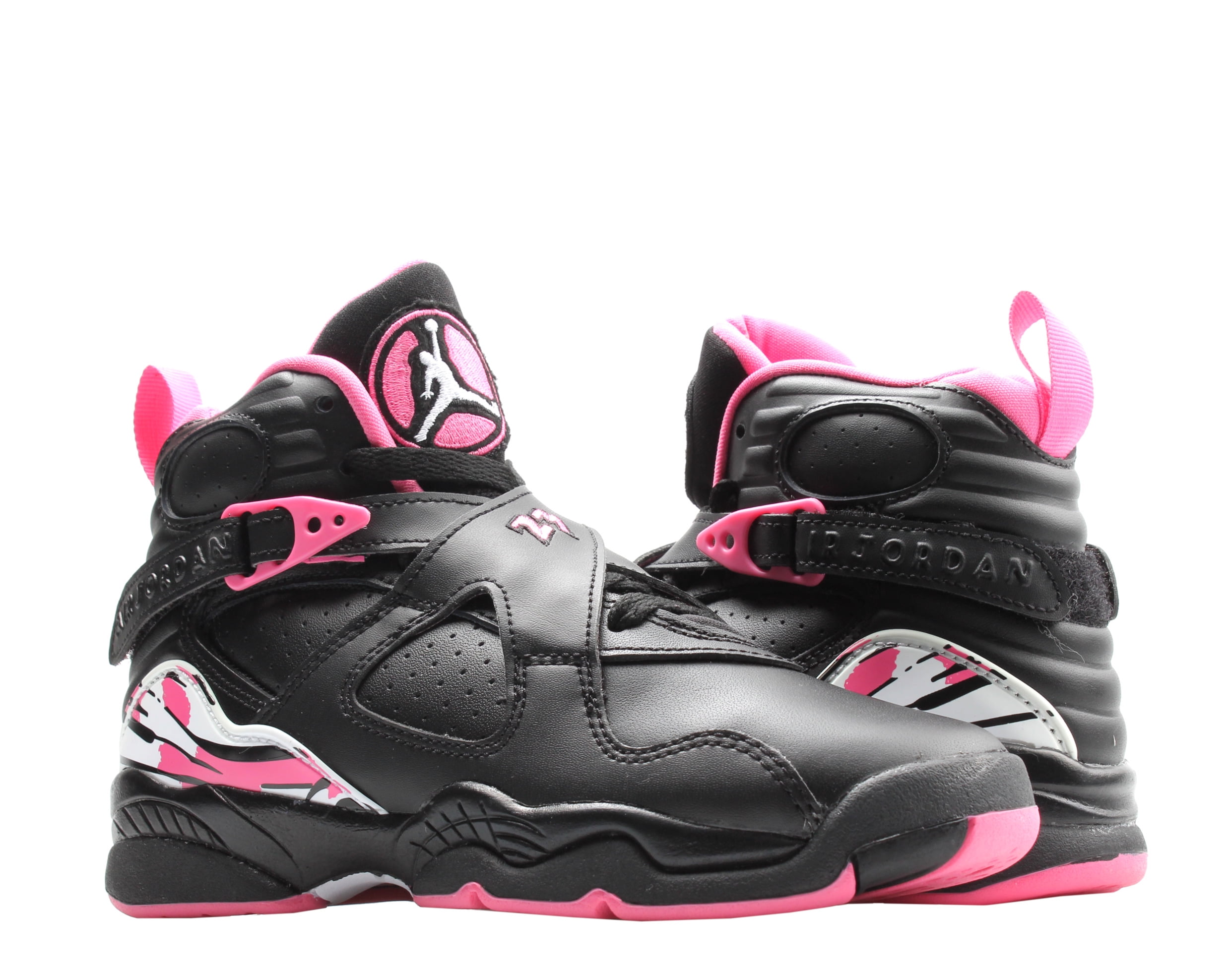 Nike Air Jordan 8 Retro (GS) Big Girls Basketball Shoes Size 4