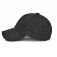 thumbnail image 4 of Gorro de algodón para hombre de invierno, gorra de béisbol para deportes al aire libre, gorro de lana cálido informal coreano para otoño e invierno, 4 of 6
