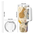 thumbnail image 4 of Pofeuu Animals Print 40oz Ice Bully With Handle And Straw Stainless Steel Vacuum Insulated Cup And 2 In 1 Straw Lid, 4 of 8