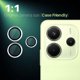thumbnail image 3 of NORTHJO 1 Set For Xiaomi Redmi Note 14 4G (163.25mm) Tempered Glass Camera Lens Film CD Veins Metal, 3 of 5