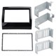 thumbnail image 4 of Embellecedor de Fascia estéreo Ticfox para coche 2DIN bisel estéreo para tablero, 4 of 12