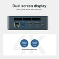 thumbnail image 6 of Beelink Mini PC SEi8 8th Gen Intel i5 8279U CPU 8GB RAM 256GB SSD,Dual HDMI 4K HD,WiFi5 BT5.0,Gigabit Ethernet, 6 of 11