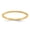 Yellow, variant on Fine Jewelry 10K White Gold 1.2mm Twisted Wire Pattern Stackable Band for Women Size 4