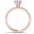 thumbnail image 3 of 3/4 Carat T.W. Diamond Classic 14kt Rose Gold Engagement Ring, 3 of 3