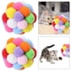 thumbnail image 4 of Juego Interactivo Pelotas para Gatos Campana Hecha A Mano para Todas Las (multicolor) 2 Uds., 4 of 7