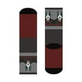 thumbnail image 5 of Bull Terrier Socks Unisex Mid-Calf Crew Stretchy 1 Pair 1 Size Atlas Wanderlust, 5 of 5