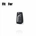 thumbnail image 2 of Car Key Fob Cover Case Protector Zinc Alloy Silicone Car Key Case Cover For Toyota Camry RAV4 Corolla Highlander, 2 of 12