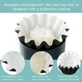 thumbnail image 4 of Gkeoshab Bakeware Cake Paper Holder Chrysanthemum Cup Home Baking Small Cake Bottom Holder 50 Packs Home & Garden, 4 of 4
