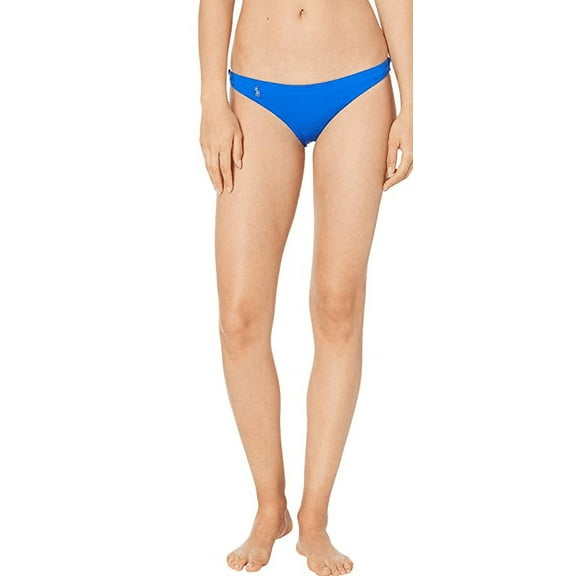 Polo Ralph Lauren COBALT Modern Solids Devin Bikini Swim Bottom, US Large