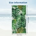 thumbnail image 3 of PHYHOO Palm Leaves for Adults Kids Microfiber Lightweight Swimming Pool Towels Quick Dry Absorbent Sand Free Large Oversized Bath Towel 30x60in, 3 of 8