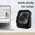 thumbnail image 6 of Magnetic Cruise Ship Fan, 5000mAh Battery Operated Portable Fan with 5 Speeds, Magnetically Sticks on Cabin Ceilings and Walls- Black, 6 of 9