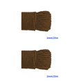 thumbnail image 3 of Langgg Color Hemp Rope Roll Making Tool 100 Cotton rope colorful twine macrame cord string thread Handmade String accessory DIY cord brown 2mm x 25m 2Set, 3 of 6