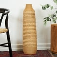 thumbnail image 2 of DecMode 32" Handmade Light Brown Seagrass Vase, 2 of 10