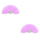 thumbnail image 3 of Yuarrent Abanico de plumas Decoración Adorno de fiesta Abanicos decorativos Rendimiento de baile Type5 NO5, 3 of 6