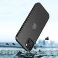 thumbnail image 6 of 3 in 1 Translucent Matte Phone Case for iPhone 13, Men Shockproof for iPhone 13 6.1 Inch Case + 2 Screen Protector +1 Round Ring, 6 of 10