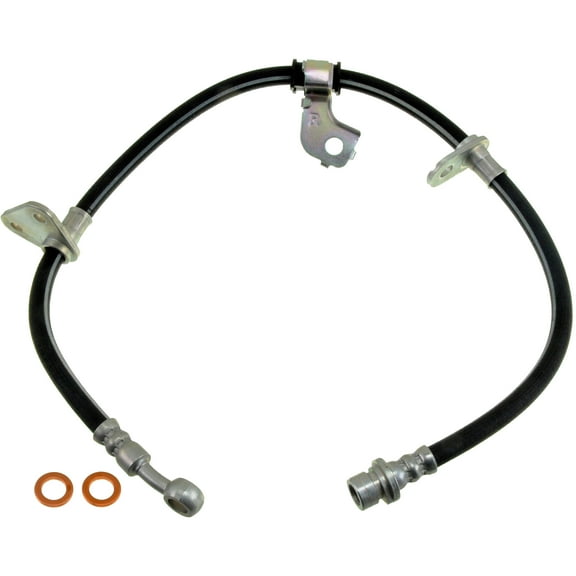 Dorman H380055 Front Passenger Side Brake Hydraulic Hose for Specific Honda Models Fits select: 1993 HONDA CIVIC, 1994 HONDA CIVIC EX