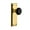 Lifetime Brass, variant on Grandeur 850830 Fifth Avenue Solid Brass Rose Privacy Door Knob Set - Brass