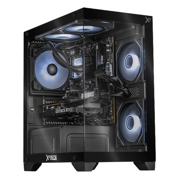 PC Gamer IA Xtreme PC Gaming NVIDIA GeForce RTX 5060 AMD Ryzen 7 8700F 16GB DDR5 SSD 1TB Sistema Liquido WIFI Black Productividad Versátil Acelerada con IA