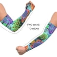thumbnail image 4 of ALAZA Fish in Ocean Coral UV Sun Protection Arm Sleeves UPF 50+ Compression Cooling Sleeve 1 Pair, 4 of 7