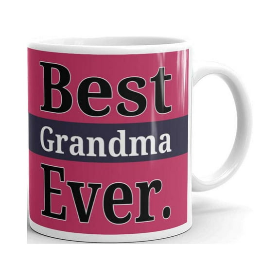 Best Grandma Ever Coffee Tea Ceramic Mug Office Work Cup Gift 11oz