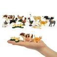 thumbnail image 2 of Toymany Tiny Farm Animal Figures Toy, 3.54 in, Halloween, Thanksgiving, Christmas, Easter, Plastic, Set of 14, 2 of 9