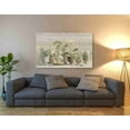 thumbnail image 2 of Epic Graffiti 'Greenhouse Orchids on Wood' by Danhui Nai, Canvas Wall Art, 54"x40", 2 of 2