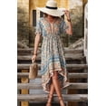 thumbnail image 6 of Bohemian High-Low Open Back Dress, 6 of 6