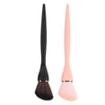 thumbnail image 1 of Angled Contour Brush, Makeup Brush Set 2PCS Soft Black Pink  For Daily Use, 1 of 8