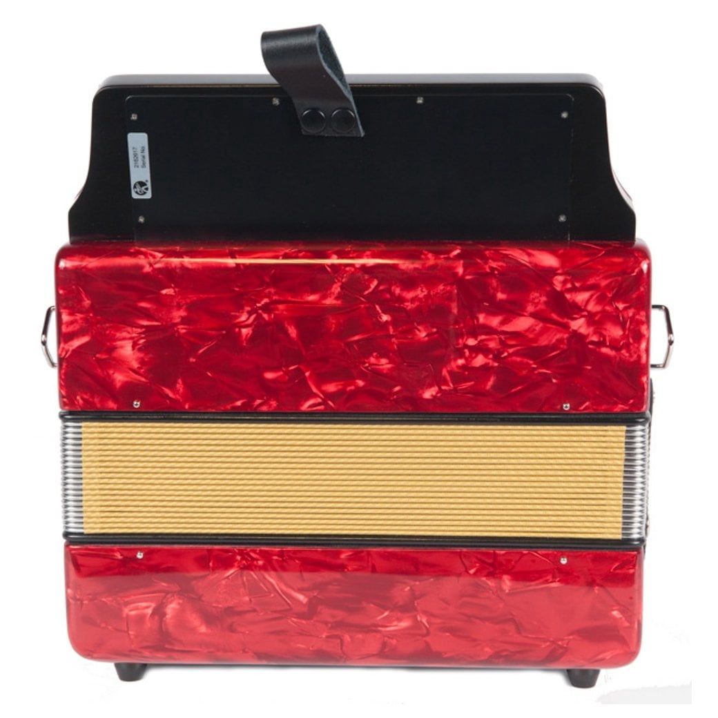 Hohner 3523GR Corona II Classic Accordion (GCF Keys, Pearl Red)