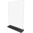 thumbnail image 4 of Clear Menu Display Stand Desktop Poster Holder Acrylic Sign Holder for Restaurants Office, 4 of 8