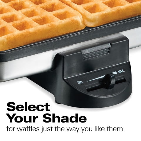 hamilton beach 26009 belgian style waffle baker