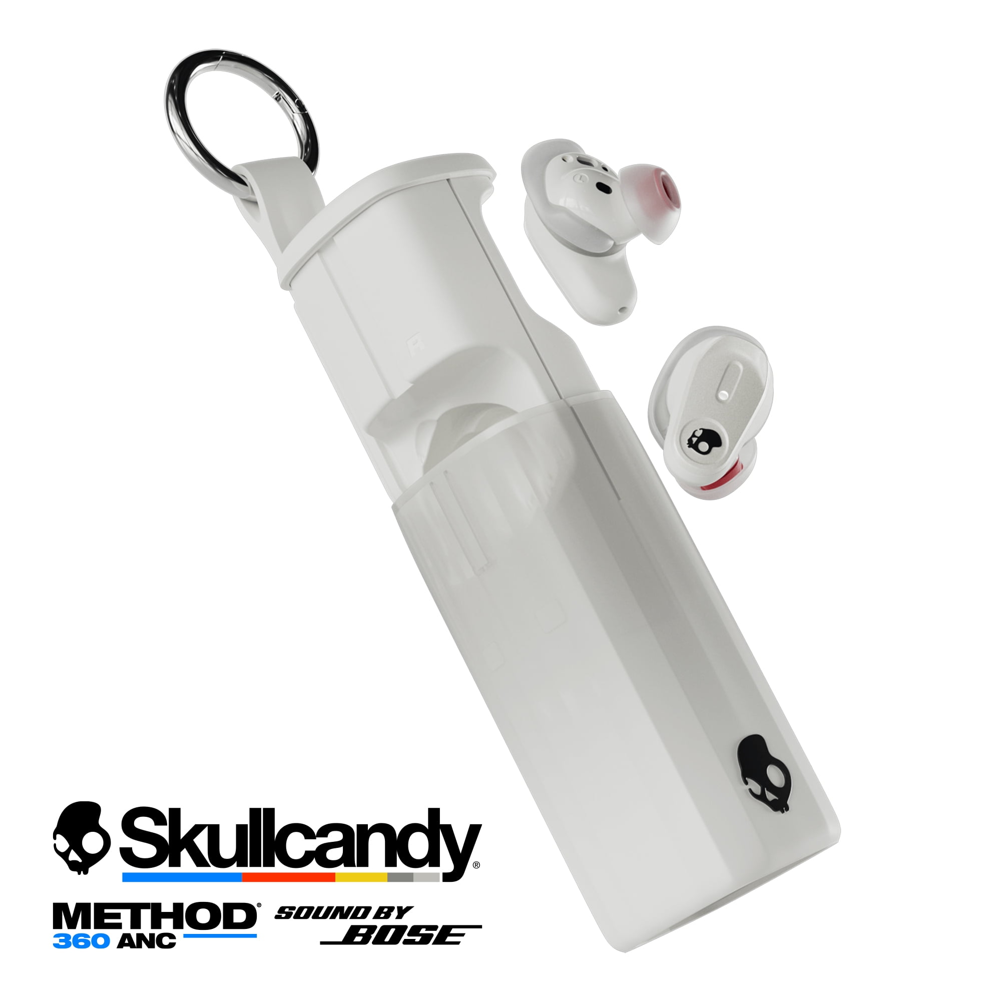 Skullcandy Method 360 ANC XT True Wireless in-Ear Earbuds, Bone