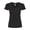 Black, variant on Tultex Women�'s Slim Fit Fine Jersey V-Neck T-Shirt