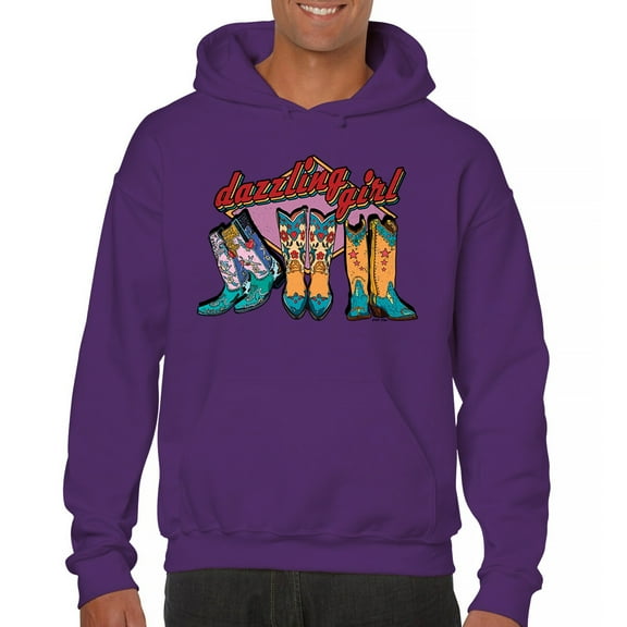 Dazzling Girl Sweatshirt Blessed and Lucky Cowgirl Cute South Vintage Retro American Heritage Tradition Hoodie