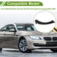 thumbnail image 3 of Cubierta de tirón de manija del panel de la puerta del lado del pasajero trasero derecho de Unique Bargains para BMW E90/E91 323 325 328 330 335 Sedan y Touring 2005-2008 No.51417255852 Negro, 3 of 6