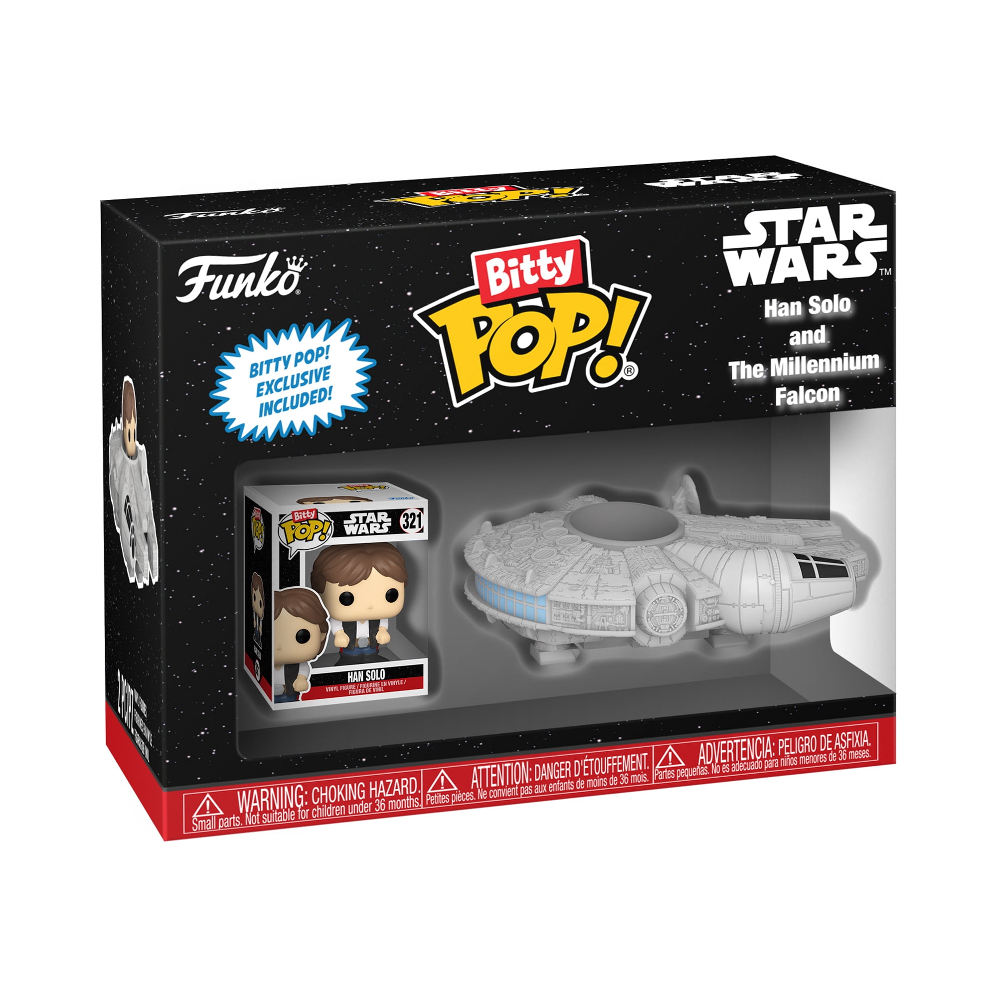 Funko Bitty POP Ride Star Wars Han Solo with the Millenni
