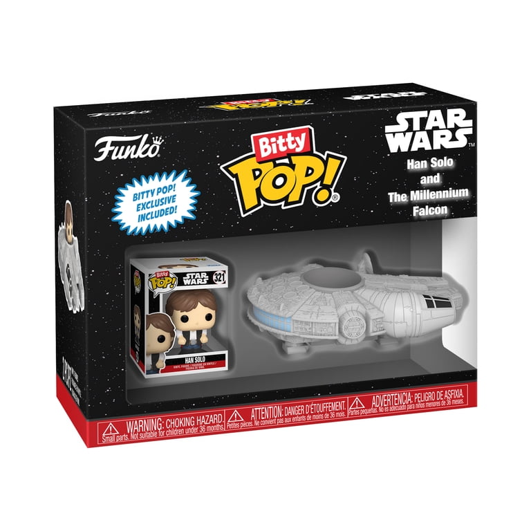 Funko Bitty POP Ride: Star Wars Han Solo with Millennium Falcon