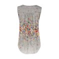 thumbnail image 5 of SMihono Hauts pour Femmes Débardeur pour Femmes Mode Débardeur d'Été pour Femmes à Col en V Sans Manches Imprimé Débardeur Décontracté Blouse Débardeur pour Femmes Hauts d'Été pour Femmes, 5 of 5