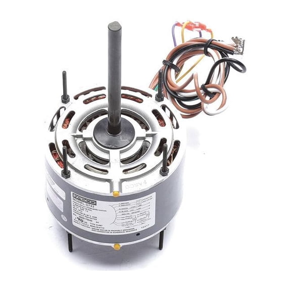 Fasco Condenser Fan Motor,1/5 HP,1.2A D743