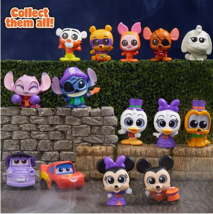 Disney Doorables Haunted Halloween Figures Countdown Calendar (21 Surprises)