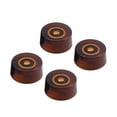 thumbnail image 1 of EeaseCA 4 PCS/ Set Round Guitar Knobs Volume Tone Control Knobs Rotary Knobs for Epiphone Style Electric Guitar Parts Replacement (Tea Color), 1 of 7