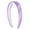 Lavender, variant on Grey 1 Inch Satin Hard Headband for Women and Girls
