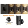 thumbnail image 4 of Luces LED nocturnas TSEXES con sensor enchufable del anochecer al amanecer, paquete de 2, 4 of 7