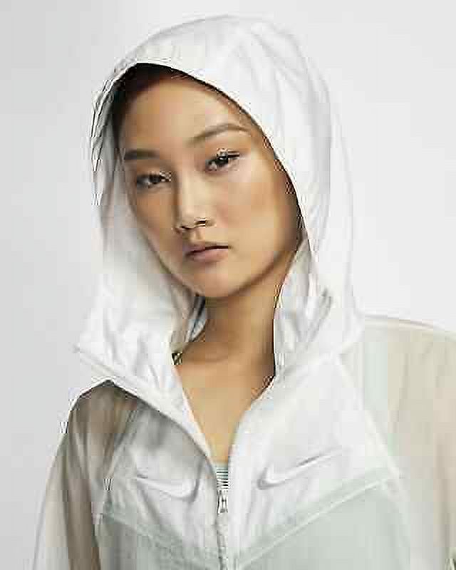 Nike Sportswear Women's Woven Windbreaker Jacket (White) Size XL - image 2 of 3