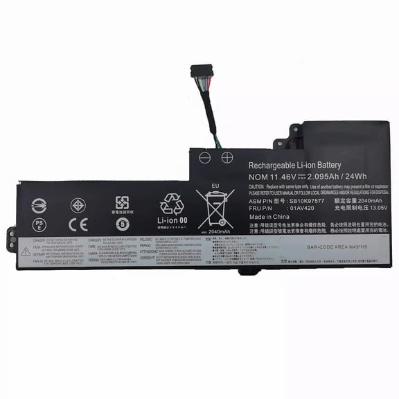 01AV421 Battery For Lenovo T470 T480 internal Battery 01AV489 01AV419 01AV420