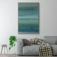 thumbnail image 2 of Stars & Shores II Framed Premium Gallery Wrapped Canvas - Ready to Hang - 17 x 25 - Natural Wood Floating Frame, 2 of 9